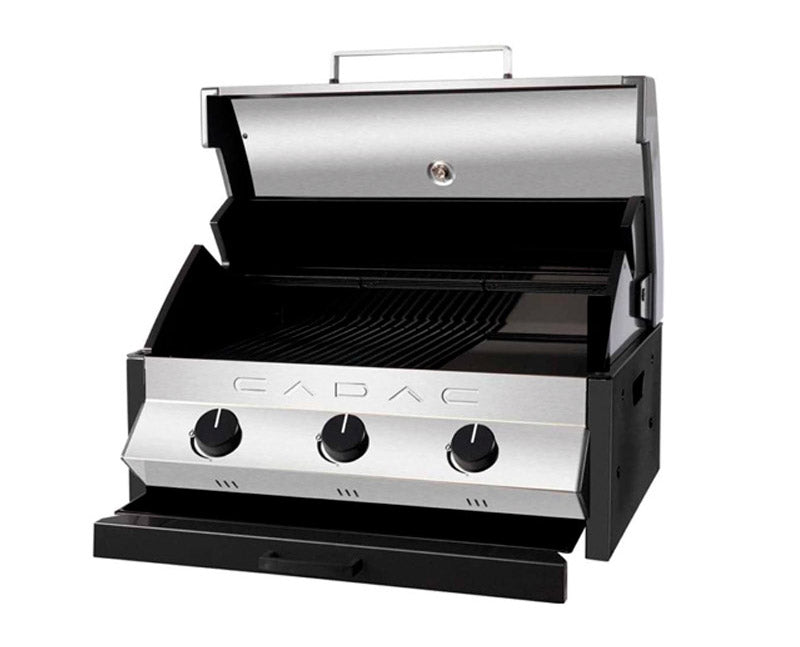 BARBECUE A GAS 3 FUOCHI MERIDIAN AD INCASSO