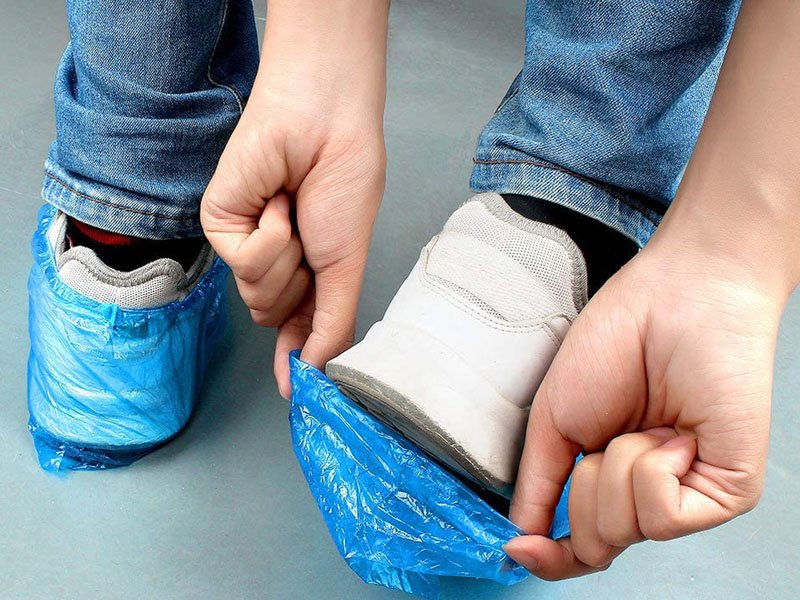SET 100 COPRISCARPE PER DISTRIBUTORE AUTOMATICO