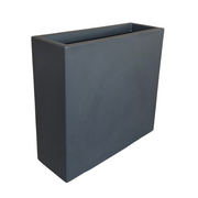 CASSETTA FIORIERA ALTA 85CM ANTRACITE "FENICE"