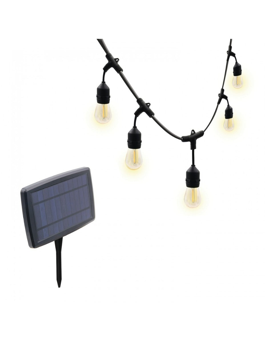 CATENA LUMINOSA SOARE CON 10 LAMPADINE LED 8 METRI