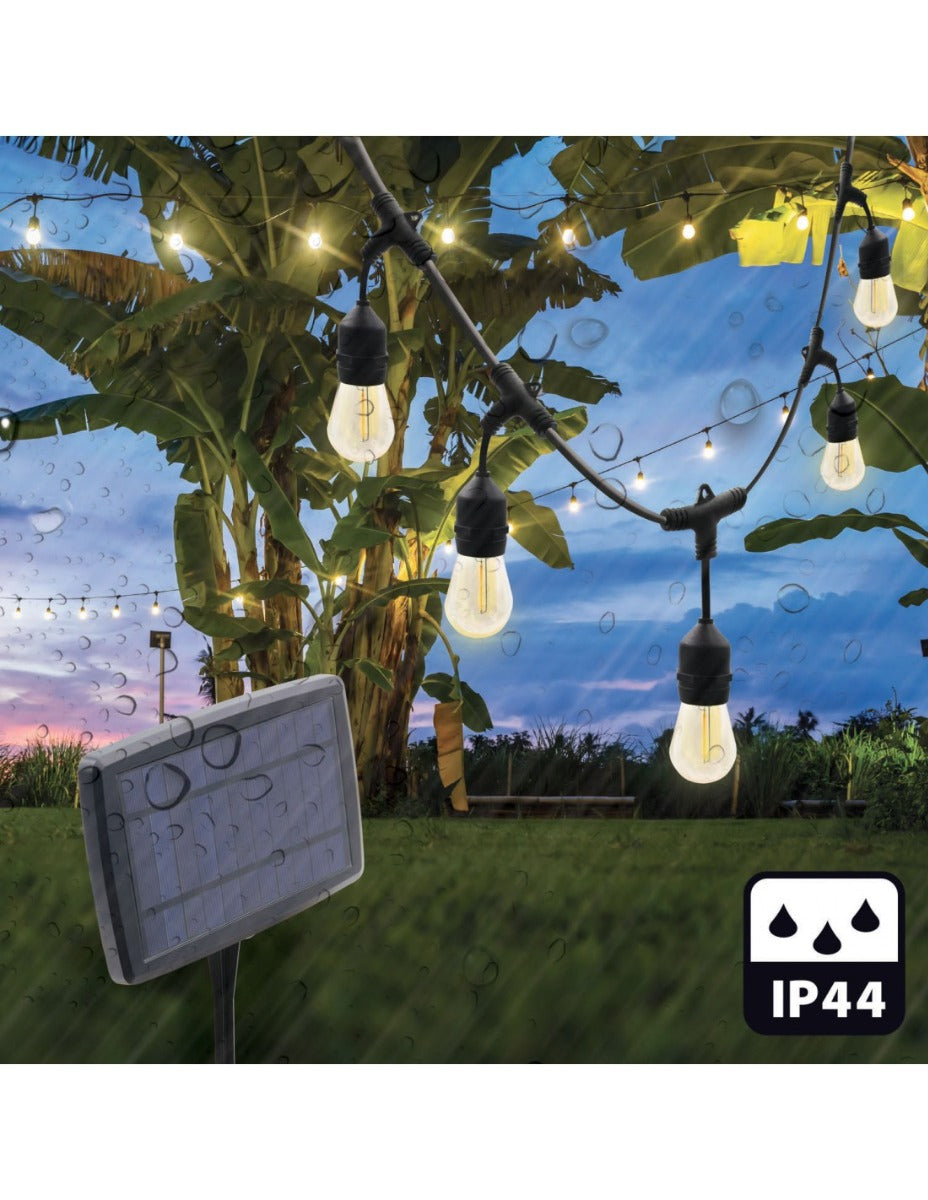 CATENA LUMINOSA SOARE CON 10 LAMPADINE LED 8 METRI