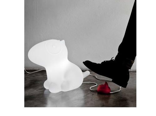 LAMPADA DA TAVOLO CANE