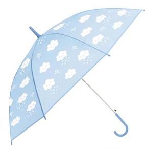 OMBRELLO TRASPARENTE BIMBO/BIMBA CAMBIA COLORE