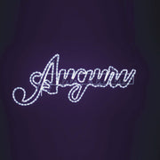 SCRITTA AUGURI IN TUBO LUMINOSO 252 LED BIANCO FREDDO 120X46CM