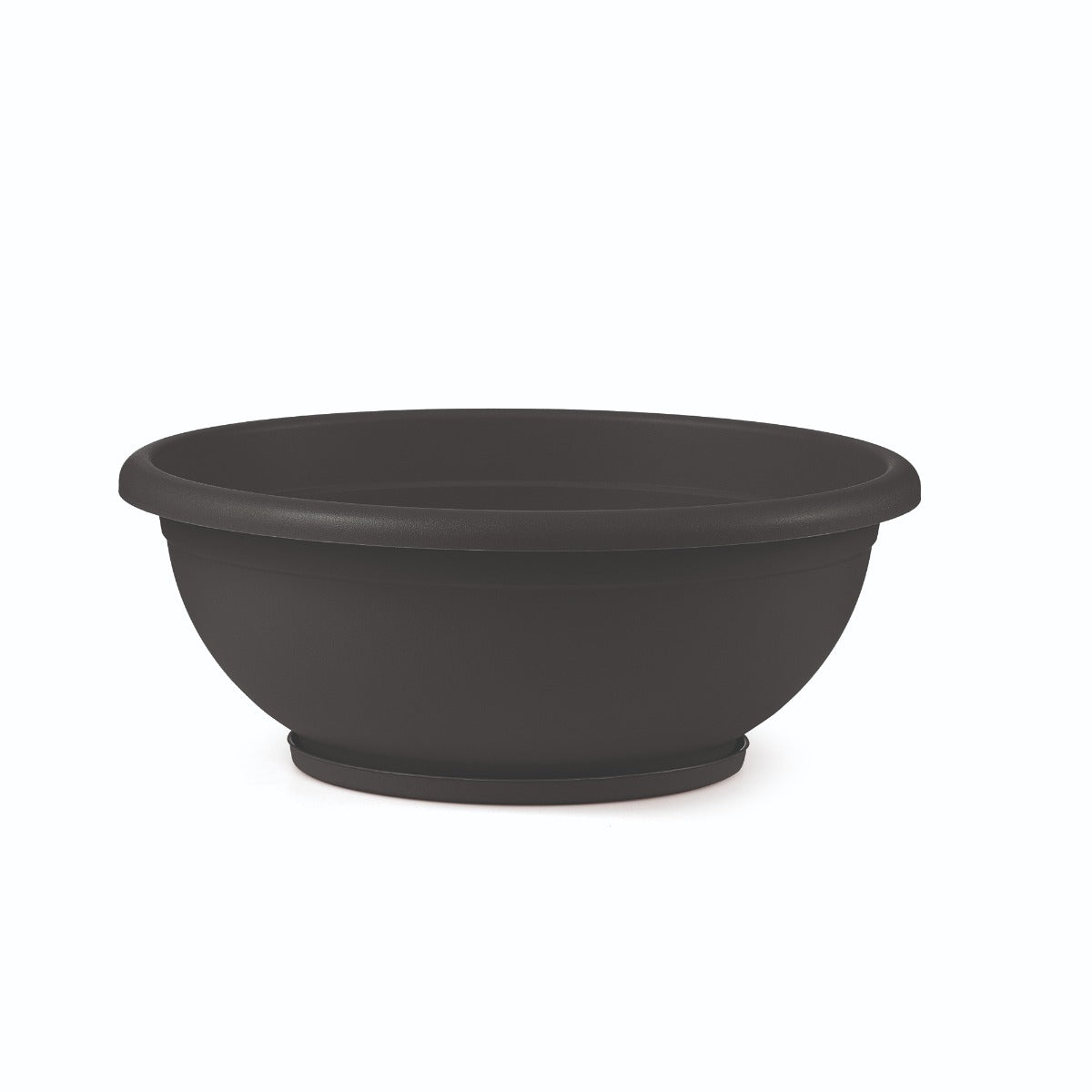 CIOTOLA NAXOS D.60 CM CON SOTTOVASO ANTRACITE