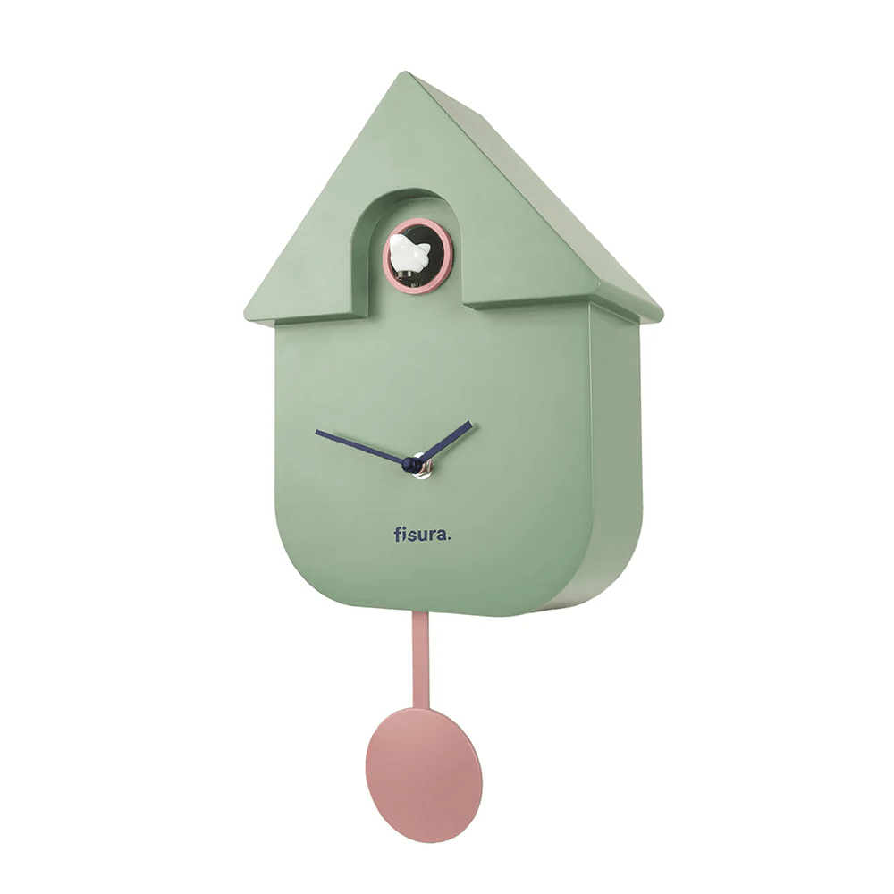 OROLOGIO A CUCÙ VERDE MENTA - CUCKOO CLOCK