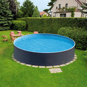 PISCINA ROTONDA AZURO GRAPHIT Ø3,6 X 1,2M COMPLETA DI ACCESSORI