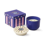 Candela in Vetro Charmed con Coperchio  Incenso e Fumo 226g