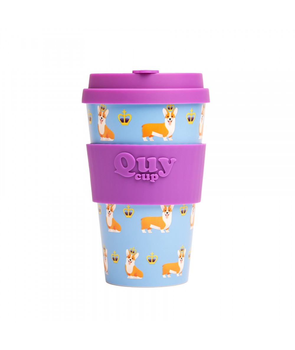 Tazza da Caffè Riutilizzabile 400ml The Queen QuyCup