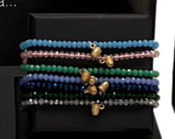 BRACCIALE CRYSTAL CON DITALE COLORE A SCELTA