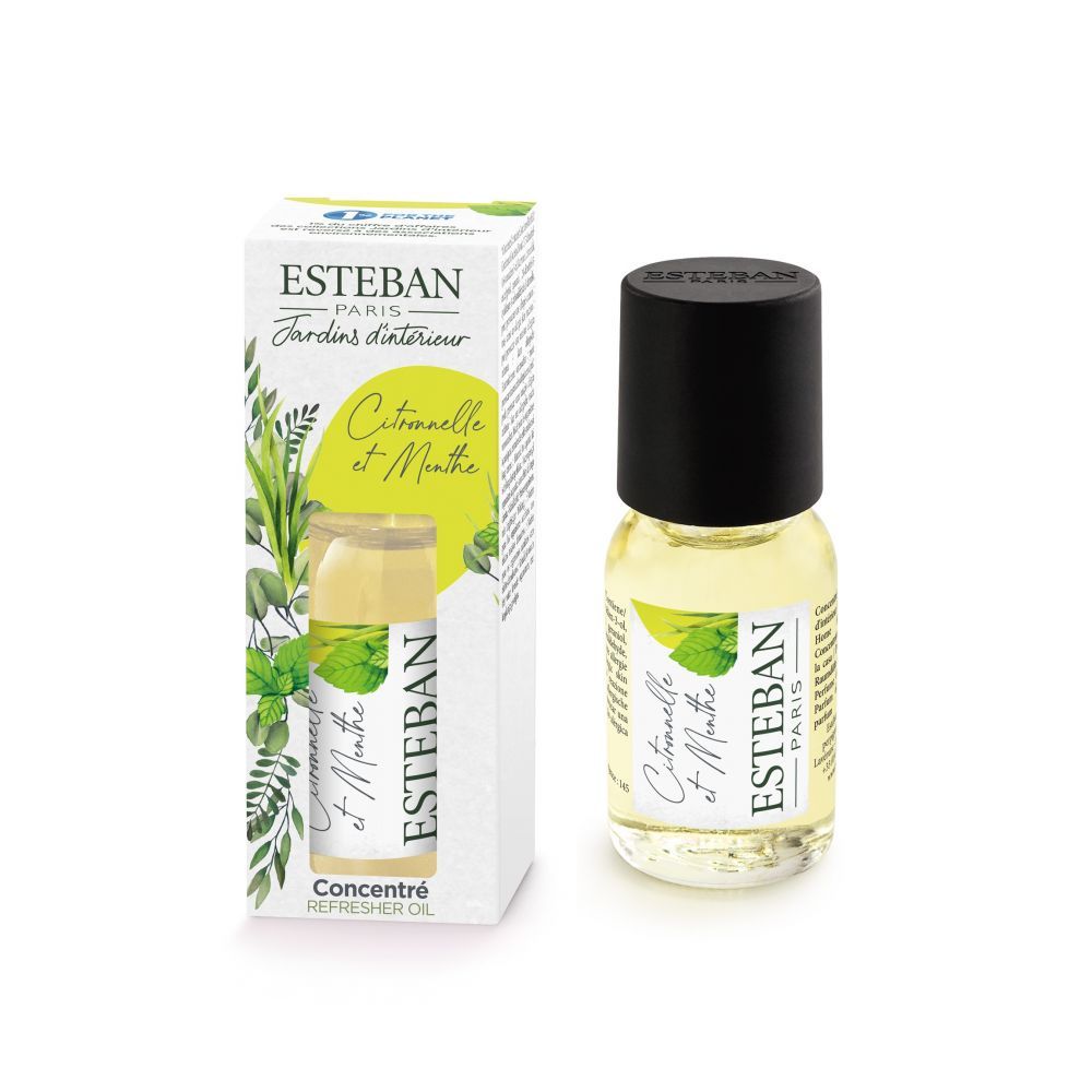 CONCENTRATO PROFUMO PER DIFFUSORI AMBIENTE CITRONNELLE ET MENTHE 15 ML