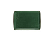 VASSOIO RETTANGOLARE 27X19 CM VERDE BOSCO CONCERTO