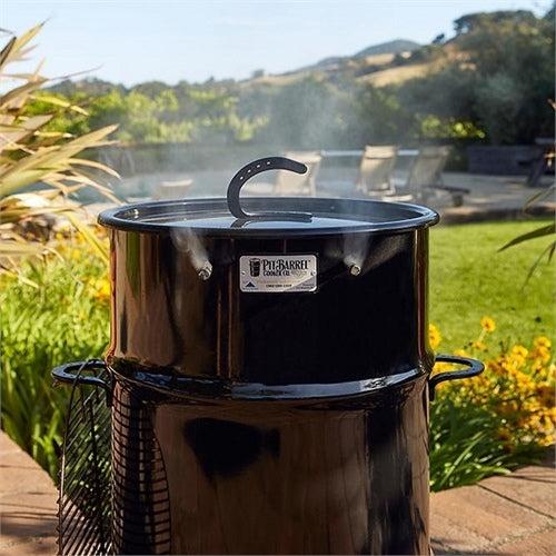BARBECUE PIT BARREL COOKER PBX