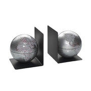 COPPIA DI FERMALIBRI CON MAPPAMONDI MAGNETICI