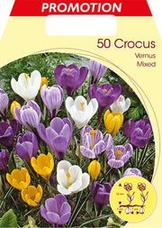 CROCUS VERNUS MIX (CONFEZIONE 50 BULBI)