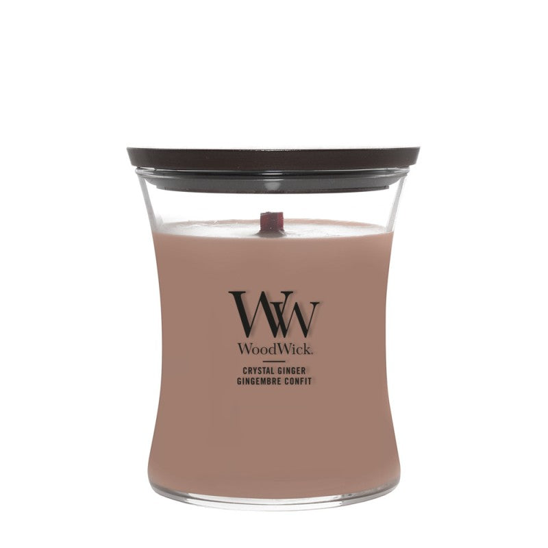 Candela Crystal Ginger Media 275g WoodWick