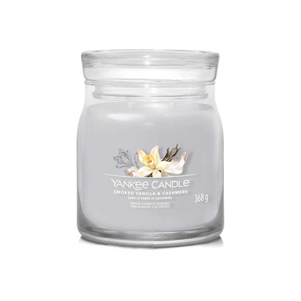 CANDELA MEDIA SIGNATURE SMOKED VANILLA & CASHMERE
