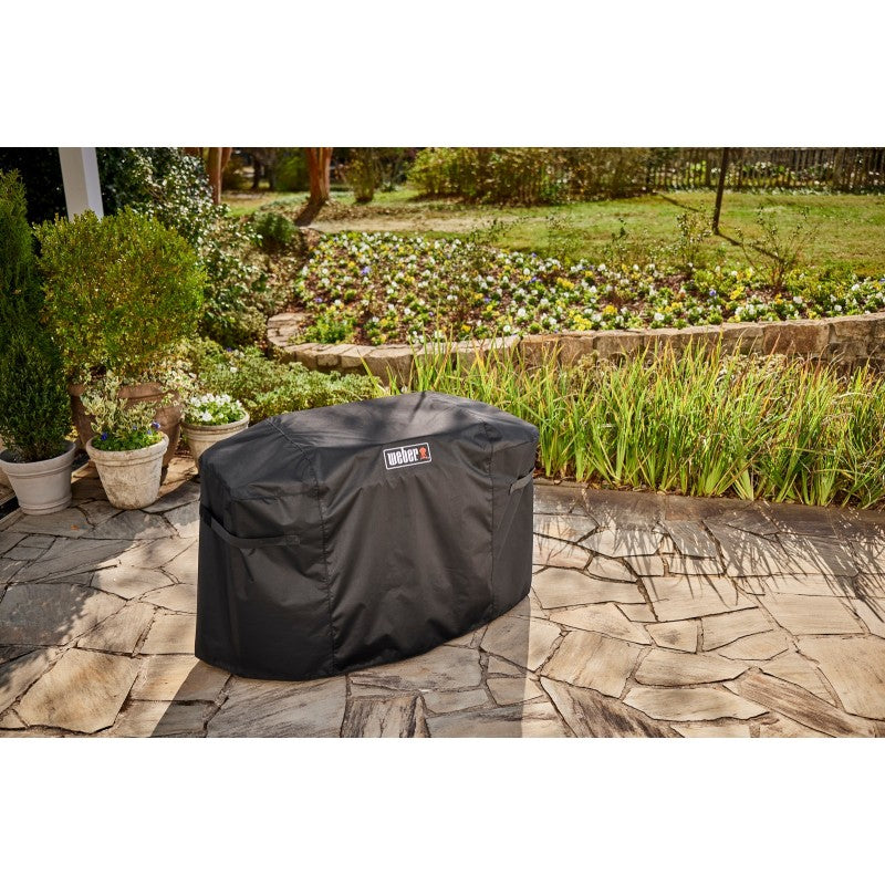 Couvercle de plaque de cuisson Weber Slate 71 cm - Noir