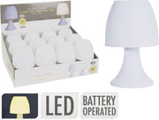 LAMPADA DA TAVOLO A LED 19CM BIANCA