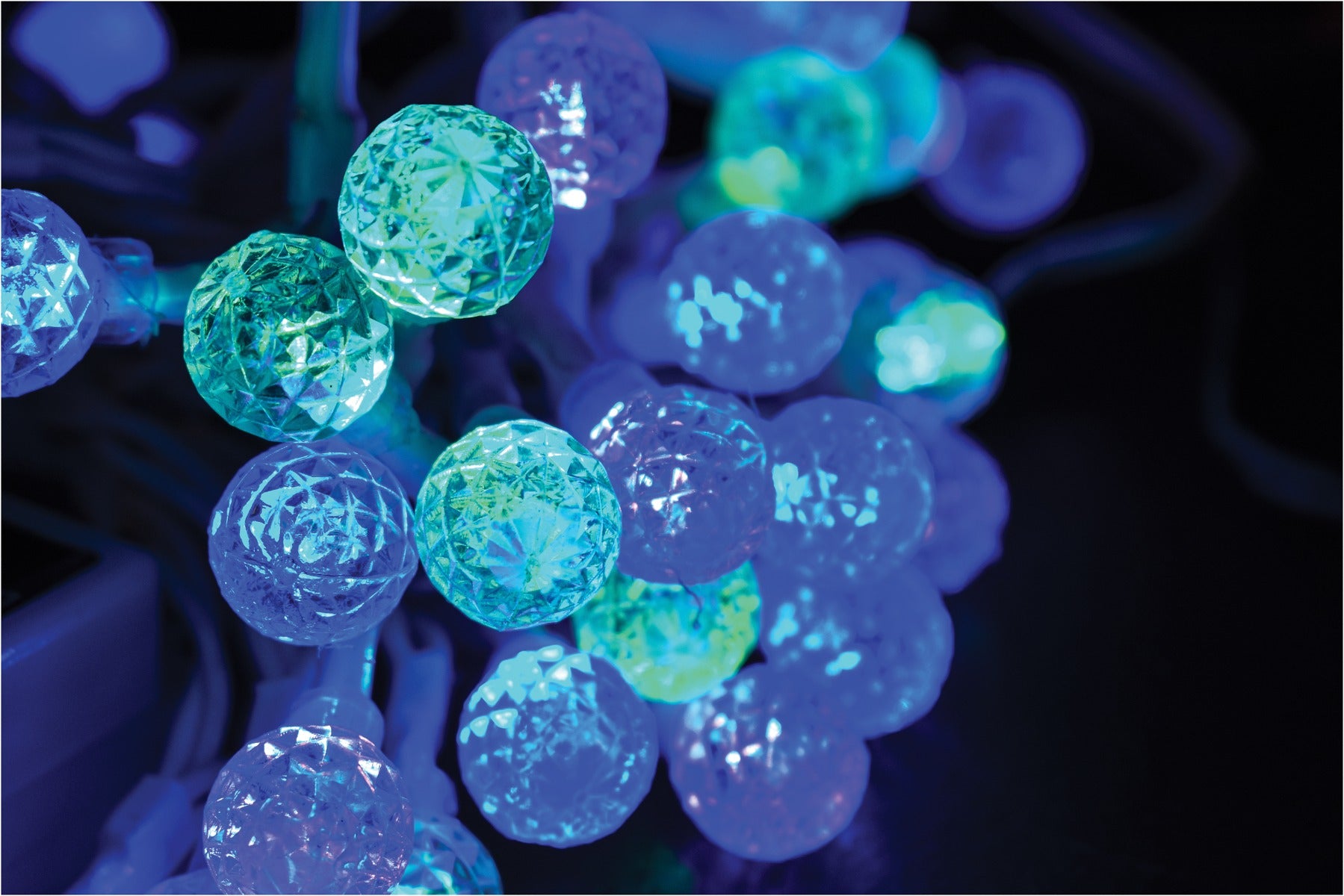 40 PINETTI LED MULTICOLOR 2M CON GIOCHI DI LUCE