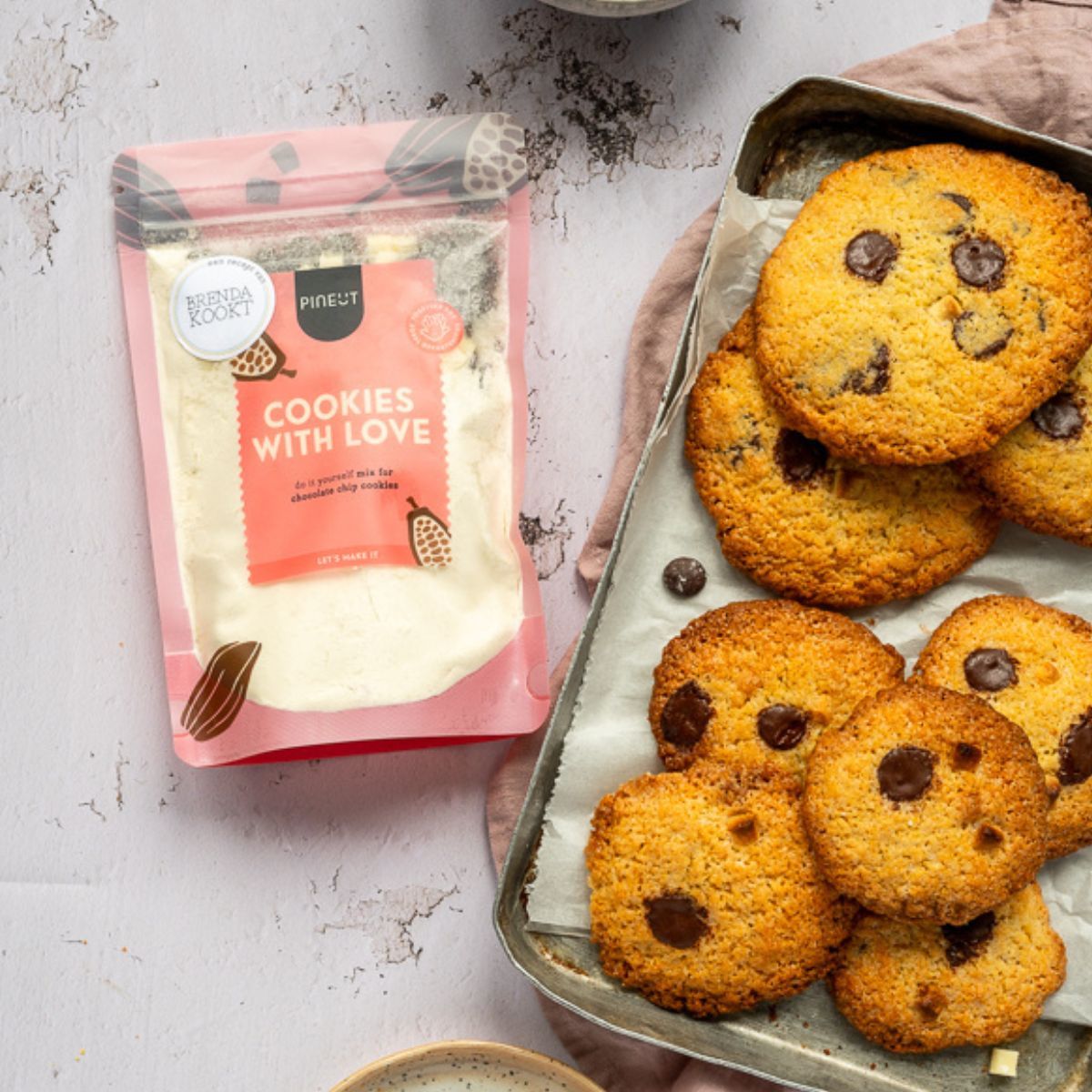 Pineut Preparato per Biscotti “Cookies with Love” in Pouchbag