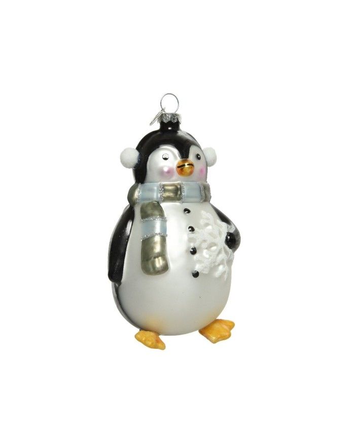 PINGUINO NATALIZIO APPENDIBILE H11.7CM