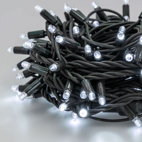 LUCI DI NATALE COLLEGABILI 120 MAXILED BIANCO FREDDO 1,5+10M