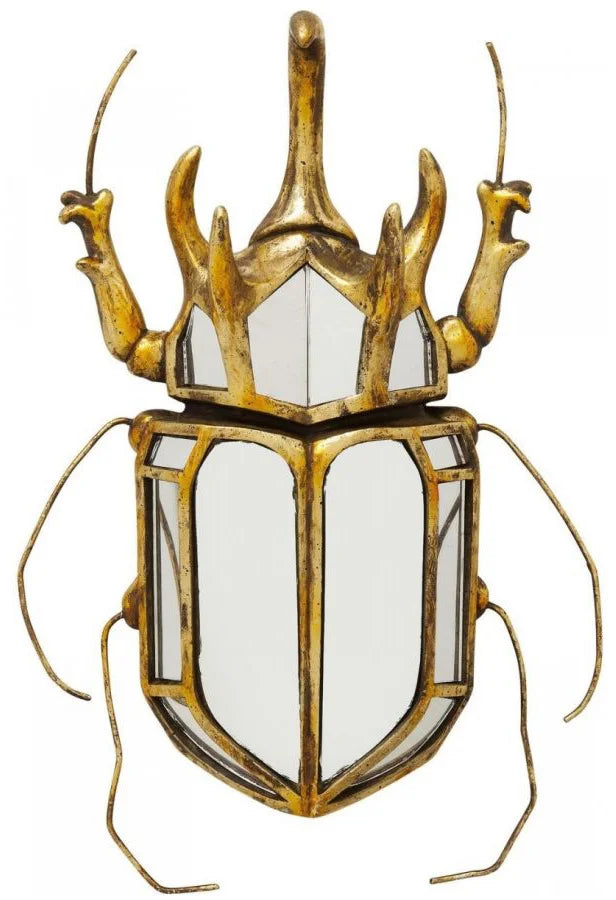 DECORAZIONE DA PARETE BEETLE MIRROR 25X39 CM