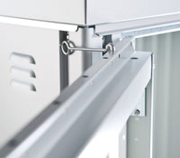 ARMADIO PER ATTREZZI 150CM GRIGIO QUARZO METALLIZZATO