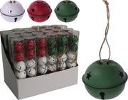 TUBO 6 CAMPANELLE APPENDIBILI 4CM OPACHE ASSORTITE