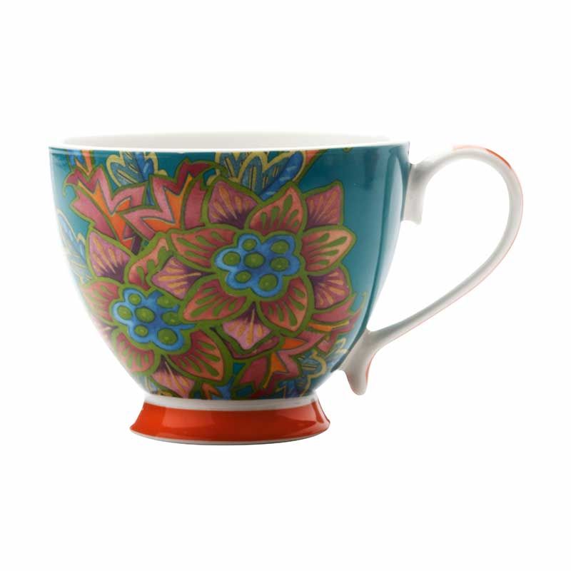 TAZZA HANOI FIORE LILY 400 ML BLUE