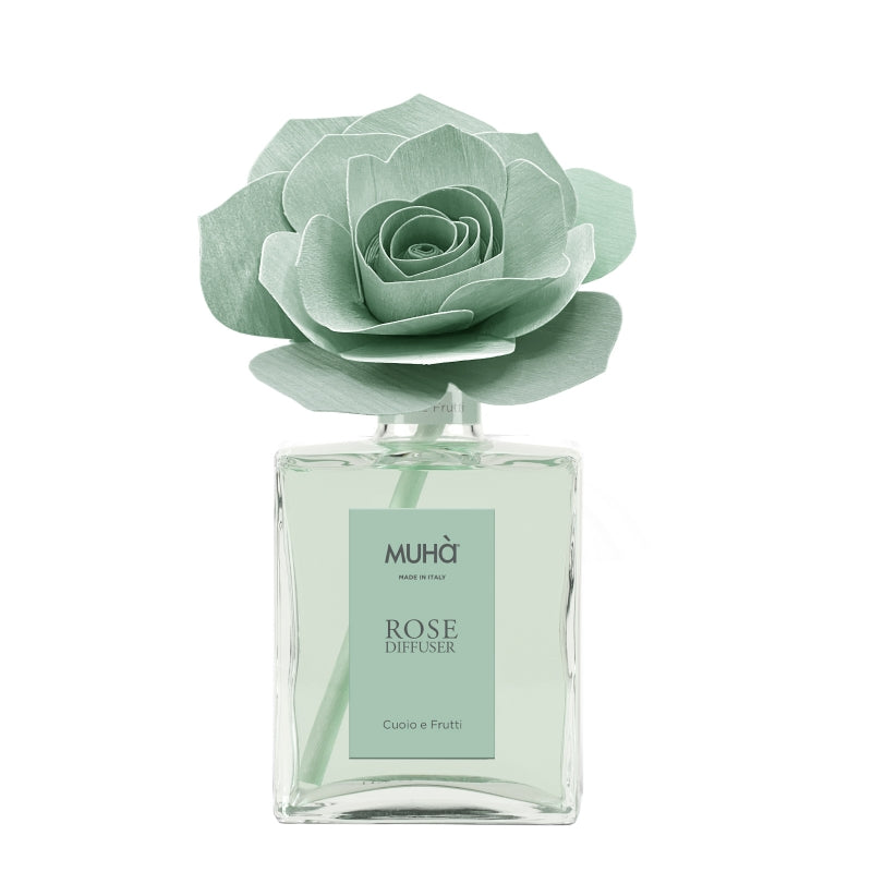 PROFUMATORE D'AMBIENTE ROSA DIFFUSER CUOIO E FRUTTI 200 ML