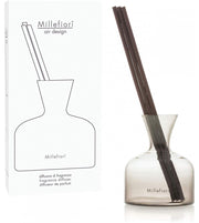 DIFFUSORE A BASTONCINO AIR DESIGN VASE IN VETRO TORTORA