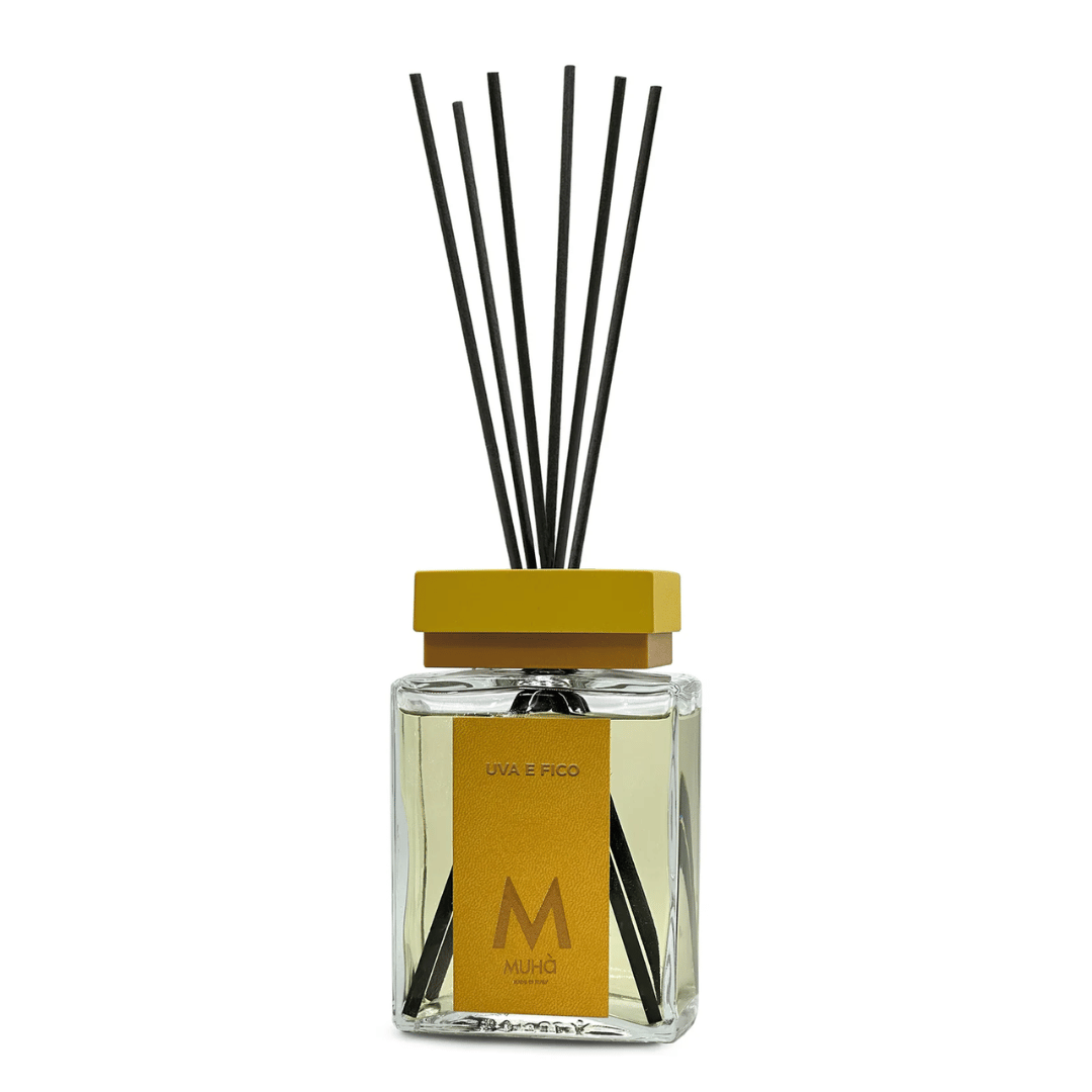 DIFFUSORE DI PROFUMO A BASTONCINI 200ML UVA E FICO