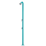 DOCCIA DA GIARDINO CON MISCELATORE ACQUACALDA+ACQUA FREDDA TURCHESE
