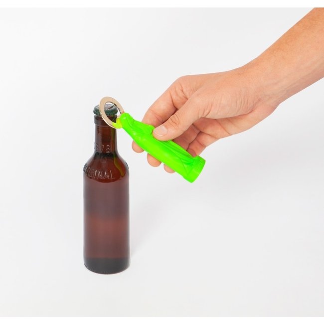 APRIBOTTIGLIA HOLY BEER VERDE FLUORESCENTE - BOTTLE OPENER GREEN