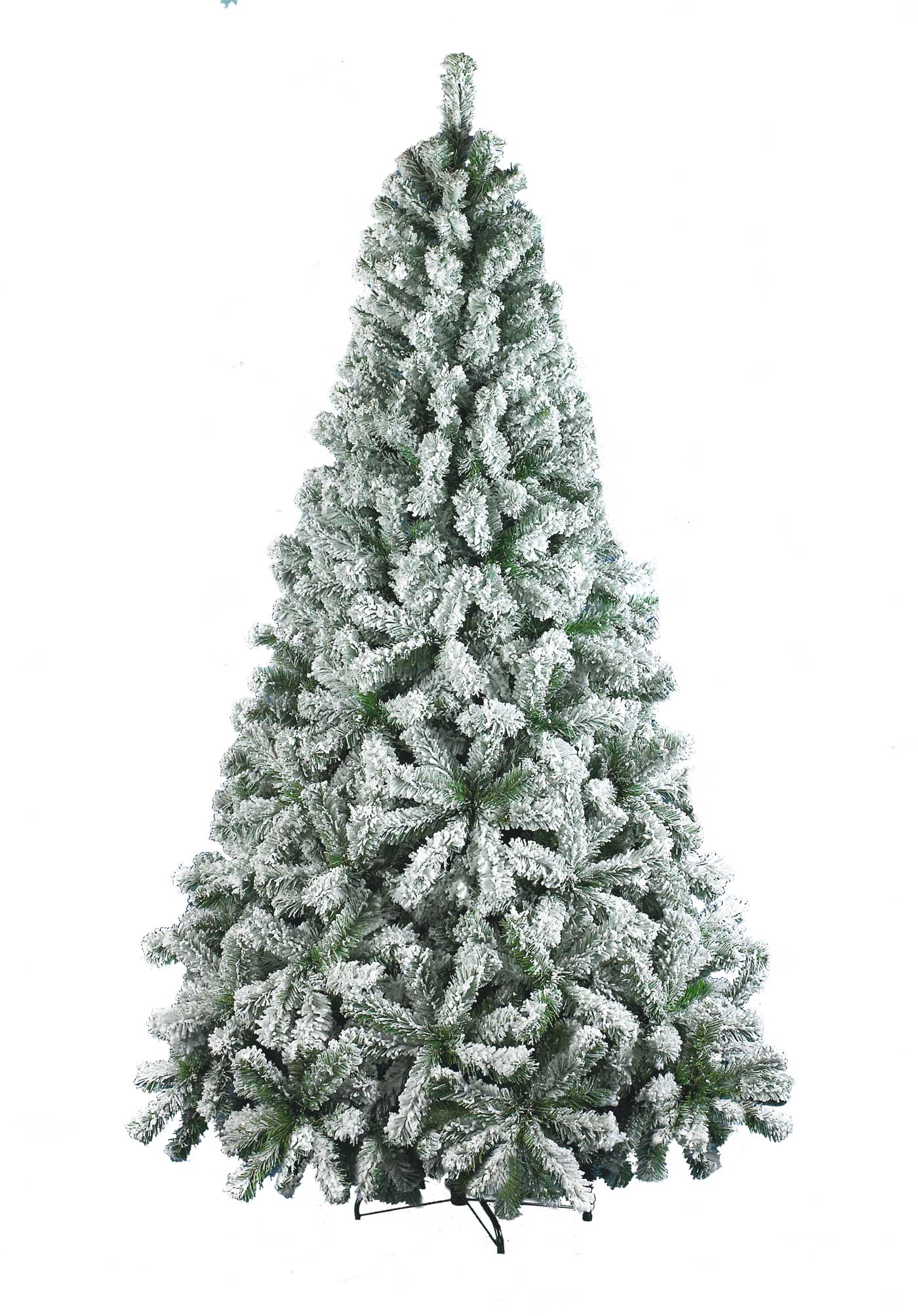 ALBERO DI NATALE DOLOMITI 270CM VERDE INNEVATO