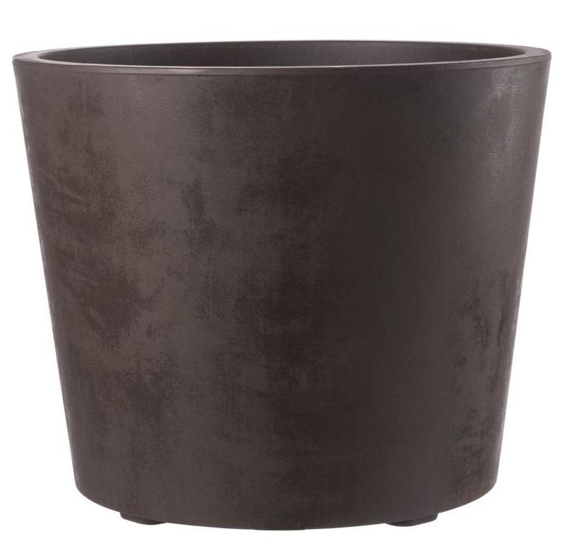 VASO CON RUOTE MILLENNIUM 59CM BROWNST
