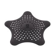 Acchiappa Capelli per Doccia Starfish 16x16 cm Nero Umbra