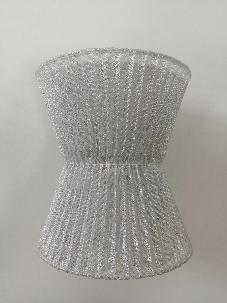 NASTRO NATALIZIO ARGENTO 12X180CM