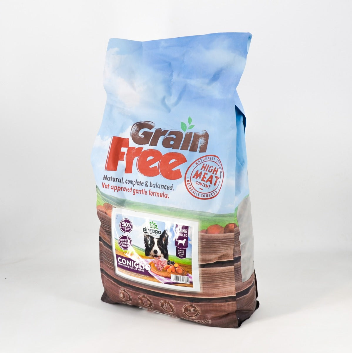 CROCCHETTE PERAGA GRAIN FREE PER CANE ADULTO 2KG CONIGLIO