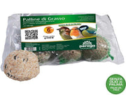 OFFERTA 36 PALLE DI GRASSO MANGIME 90GR PER UCCELLI SELVATICI ALTA QUALITA'