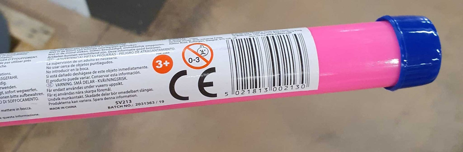 TUBO SONORO LOL COLOR FLUORESCENTE 45CM
