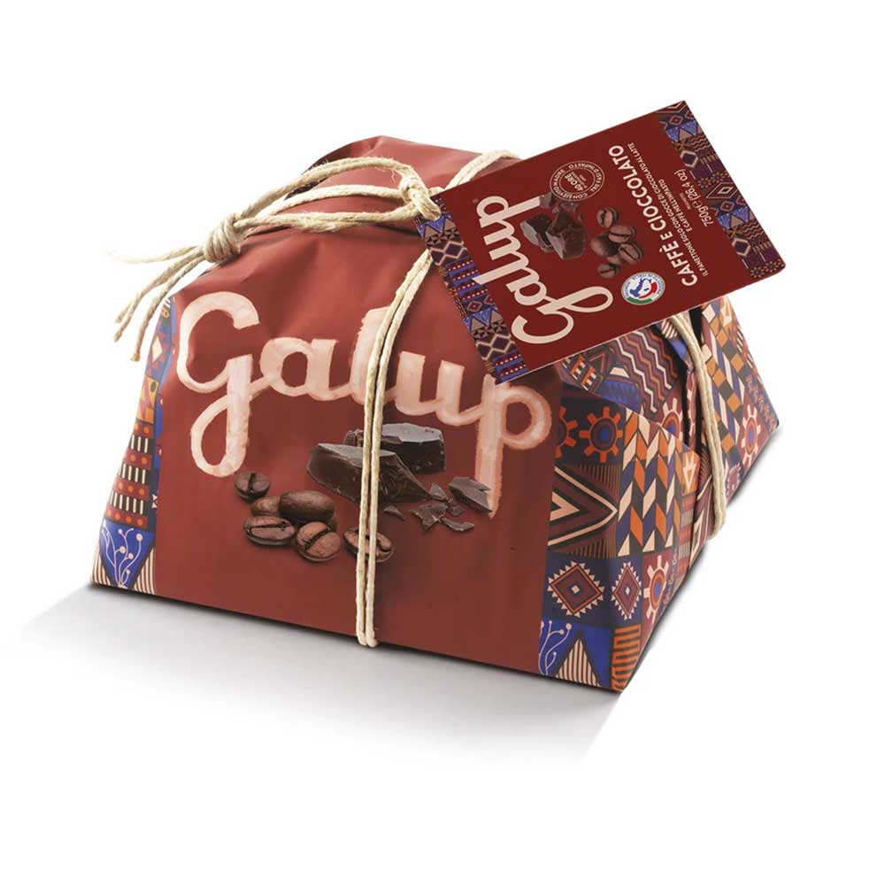 PANETTONE CAFFE' E CIOCCOLATO AL LATTE INCARTO 750GR