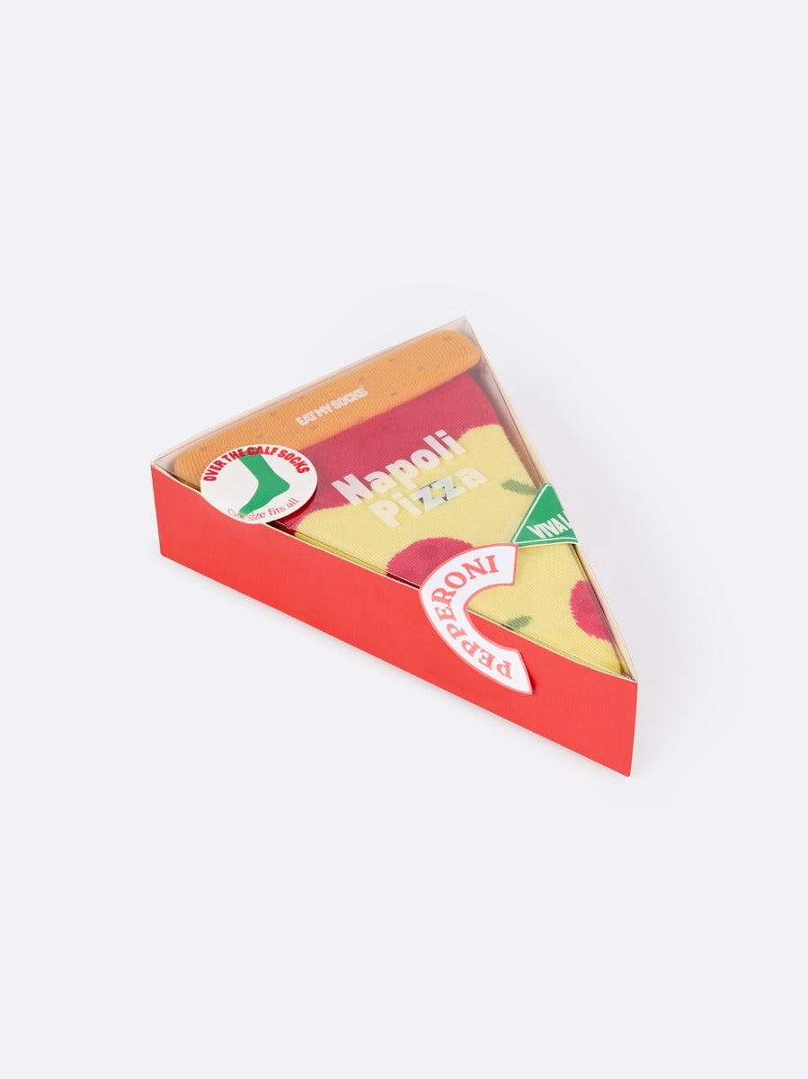 CALZE UNISEX CON PIZZA EAT MY SOCKS