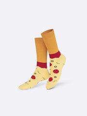 CALZE UNISEX CON PIZZA EAT MY SOCKS