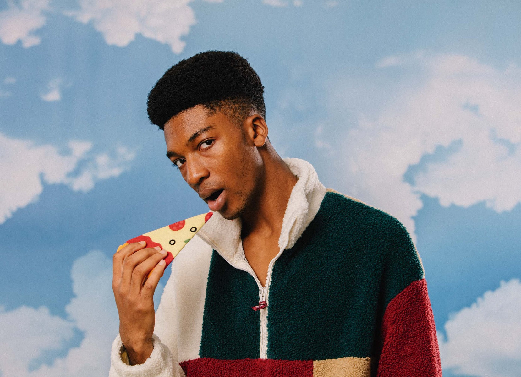 CALZE UNISEX CON PIZZA EAT MY SOCKS