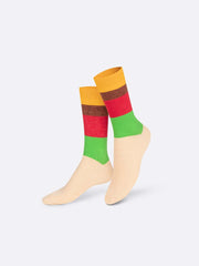 CALZE UNISEX CON CHEESEBURGER EAT MY SOCKS