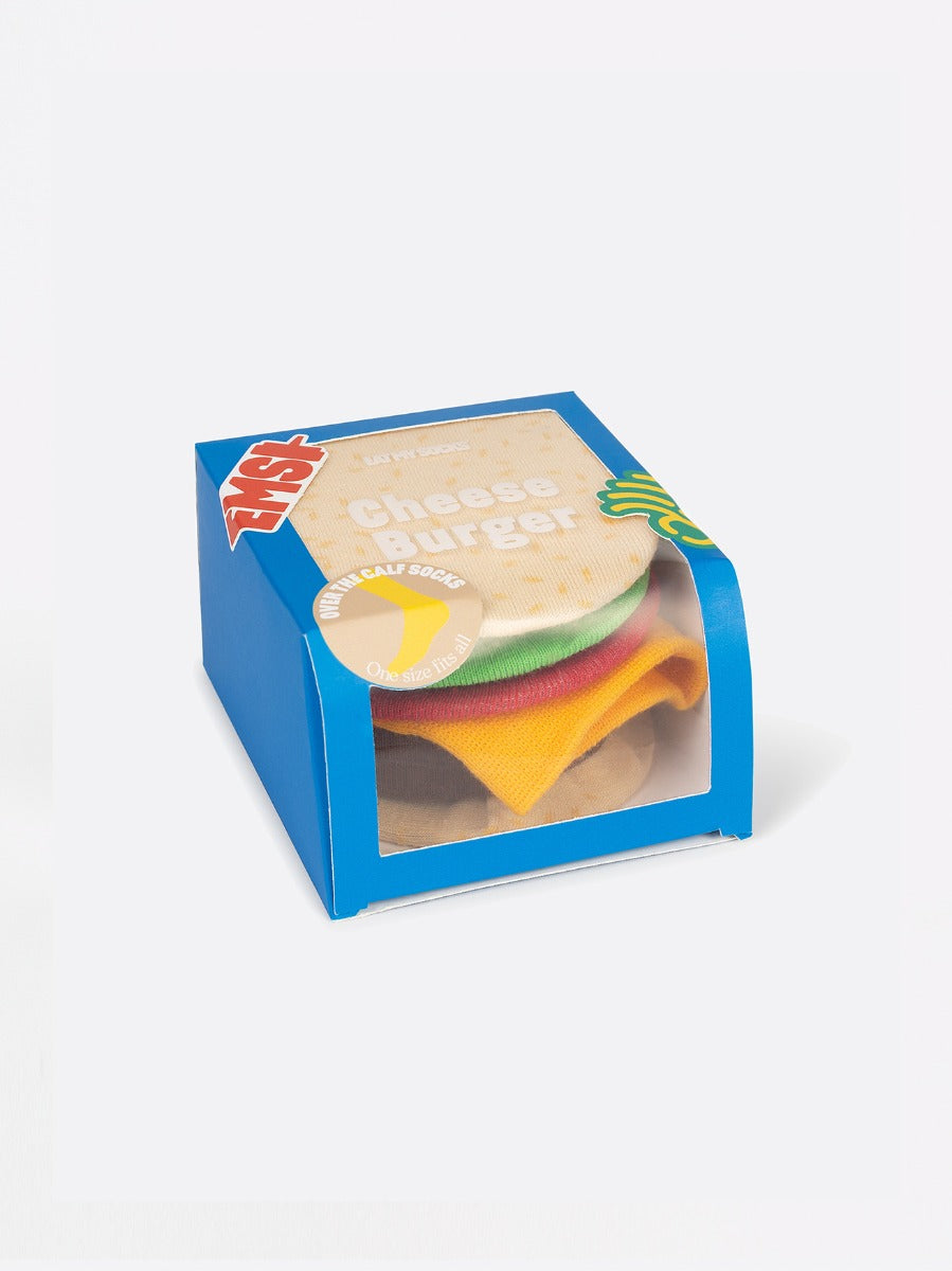 CALZE UNISEX CON CHEESEBURGER EAT MY SOCKS