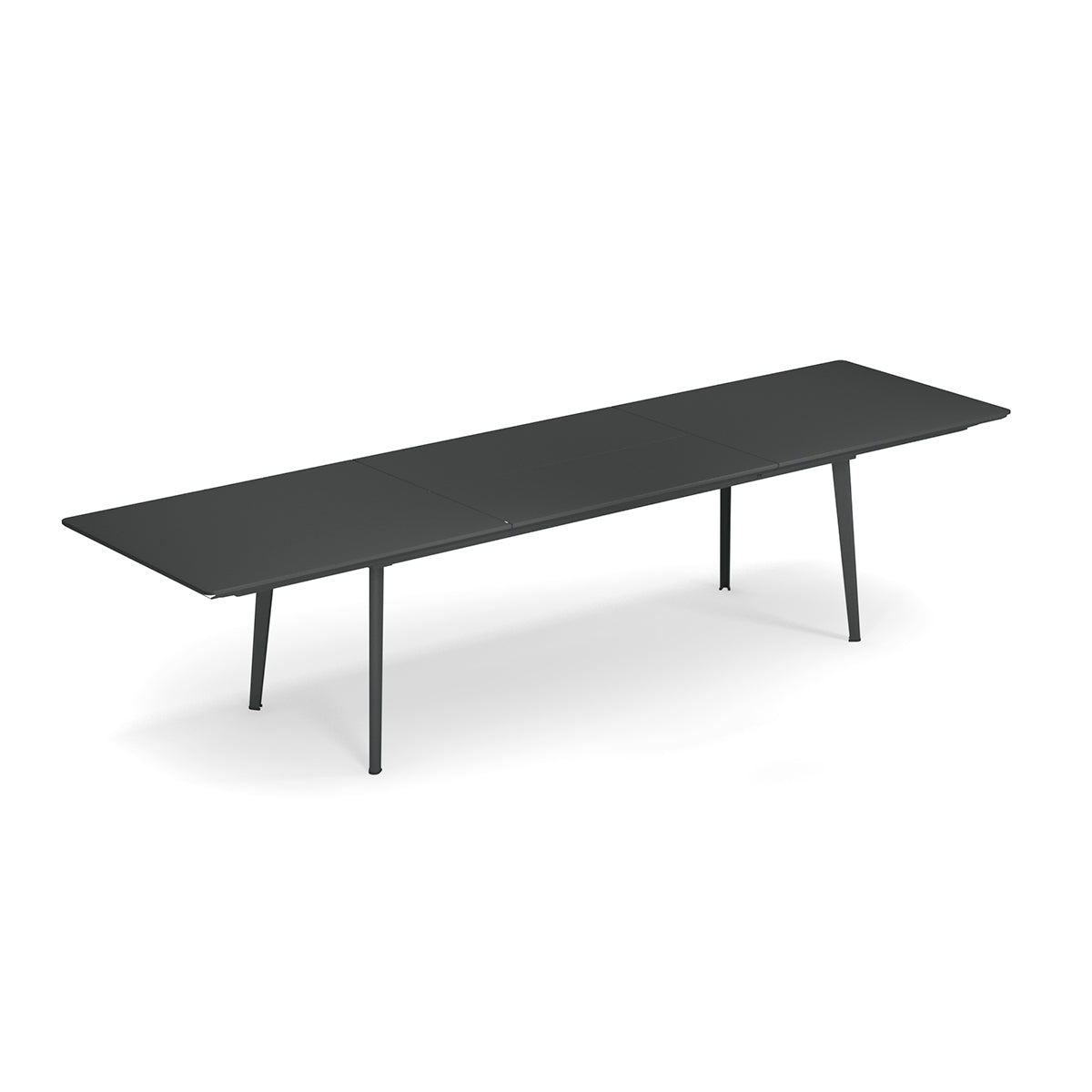 OFFERTA TAVOLO PLUS4 IMPERIAL ALLUNGABILE 220+110X110CM FERRO ANTICO +6 POLTRONE RONDA